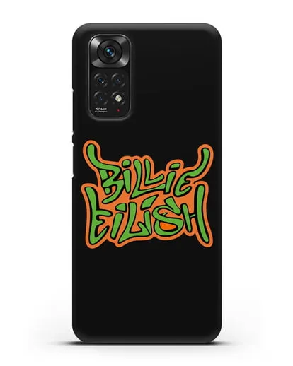 Чехол с логотипом Billie Eilish силиконовый для Xiaomi Redmi Note 11