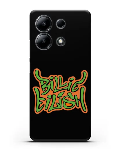 Чехол с логотипом Billie Eilish силиконовый для Xiaomi Redmi Note 13 4G