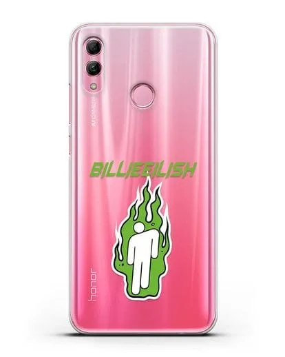 Чехол Billie Eilish силиконовый для Honor 10 Lite
