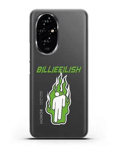 Чехол Billie Eilish силиконовый для Honor 200