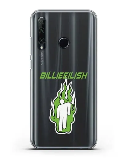 Чехол Billie Eilish силиконовый для Honor 20e