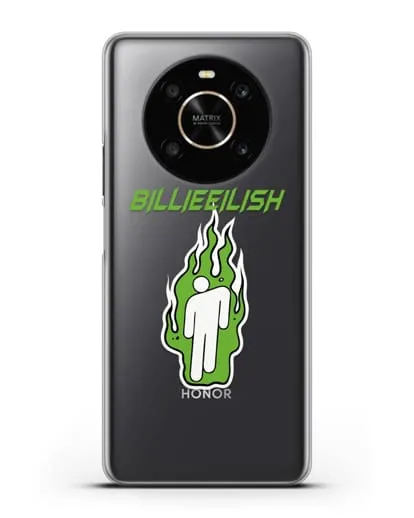 Чехол Billie Eilish силиконовый для Honor X9