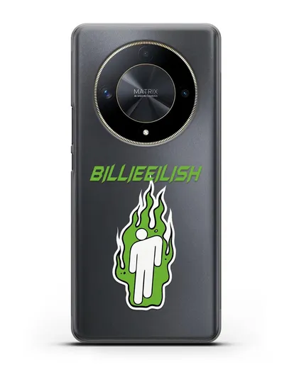 Чехол Billie Eilish силиконовый для Honor X9b