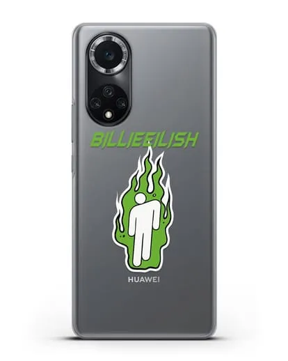 Чехол Billie Eilish силиконовый для Huawei Nova 9