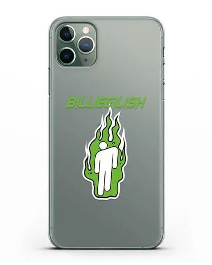 Чехол Billie Eilish силиконовый для iPhone 11 Pro Max