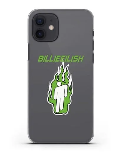 Чехол Billie Eilish силиконовый для iPhone 12