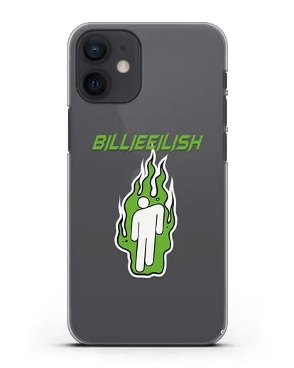 Чехол Billie Eilish силиконовый для iPhone 12 mini