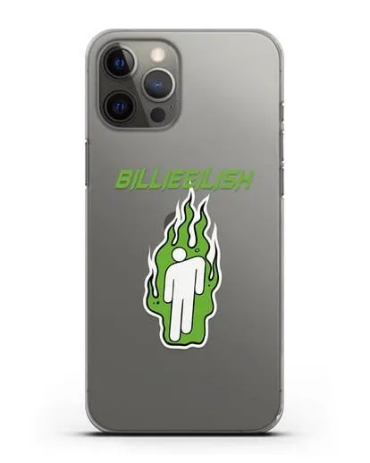 Чехол Billie Eilish силиконовый для iPhone 12 Pro Max