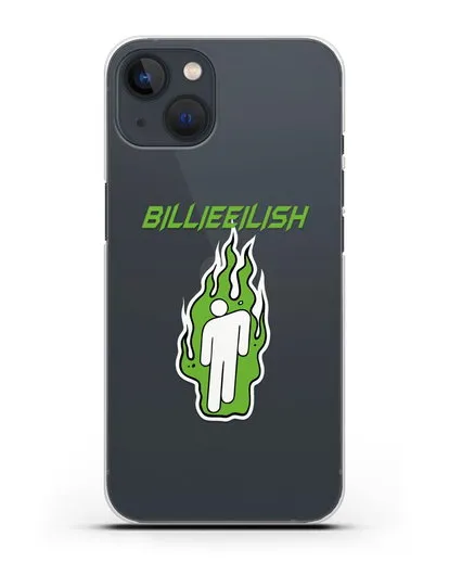 Чехол Billie Eilish силиконовый для iPhone 13 Mini