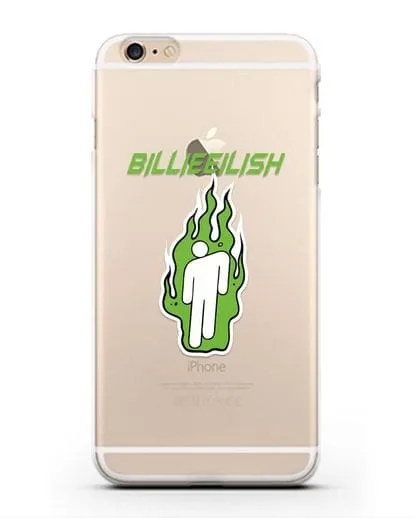 Чехол Billie Eilish силиконовый для iPhone 6 Plus