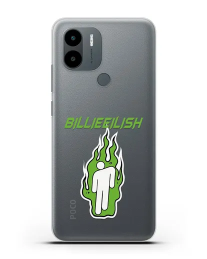 Чехол Billie Eilish силиконовый для Xiaomi Poco C51