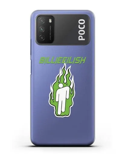 Чехол Billie Eilish силиконовый для Xiaomi Poco M3