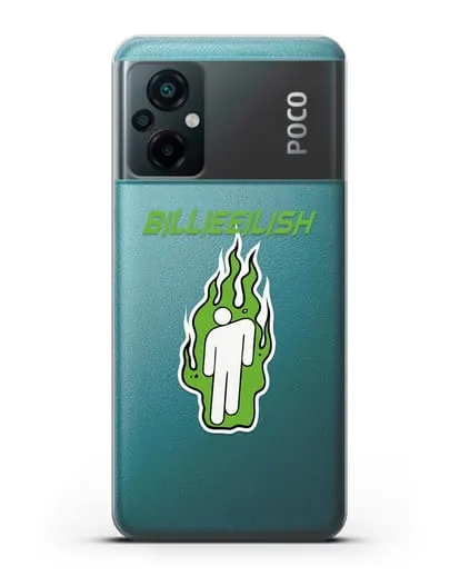 Чехол Billie Eilish силиконовый для Xiaomi Poco M5