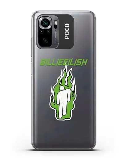 Чехол Billie Eilish силиконовый для Xiaomi Poco M5s