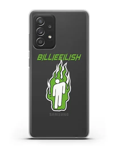 Чехол Billie Eilish силиконовый для Samsung Galaxy A53