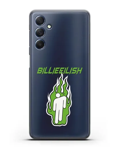 Чехол Billie Eilish силиконовый для Samsung Galaxy M54 [SM-M546]