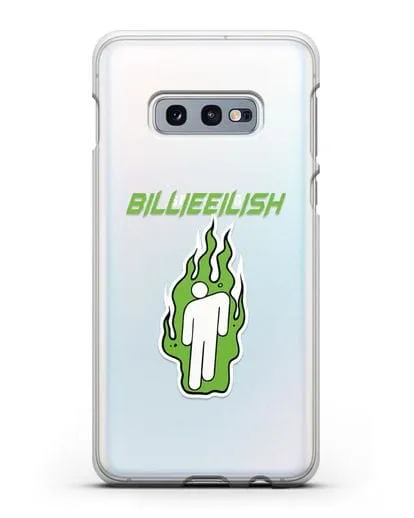 Чехол Billie Eilish силиконовый для Samsung Galaxy S10e [SM-G970F]