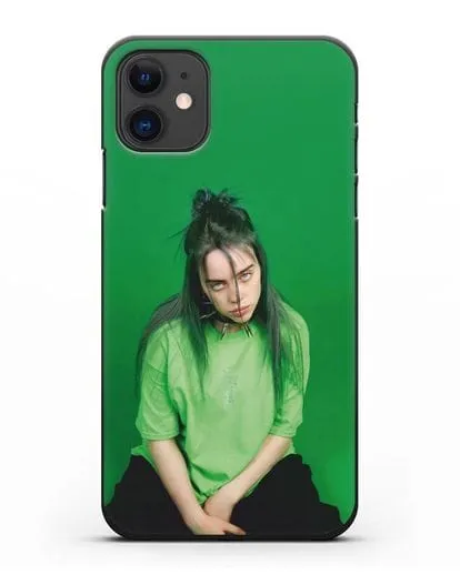 Чехол с фотографией Billie Eilish силиконовый для iPhone 11