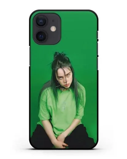 Чехол с фотографией Billie Eilish силиконовый для iPhone 12 mini