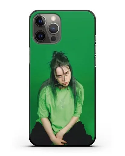 Чехол с фотографией Billie Eilish силиконовый для iPhone 12 Pro Max