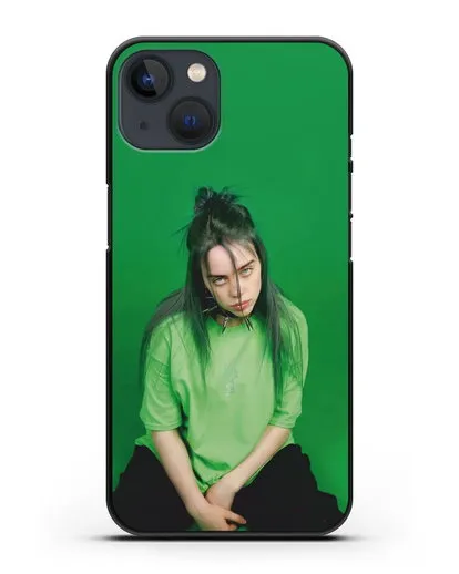 Чехол с фотографией Billie Eilish силиконовый для iPhone 13 Mini