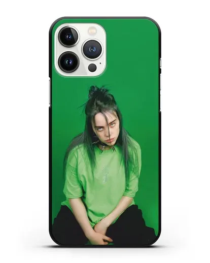 Чехол с фотографией Billie Eilish силиконовый для iPhone 13 Pro Max