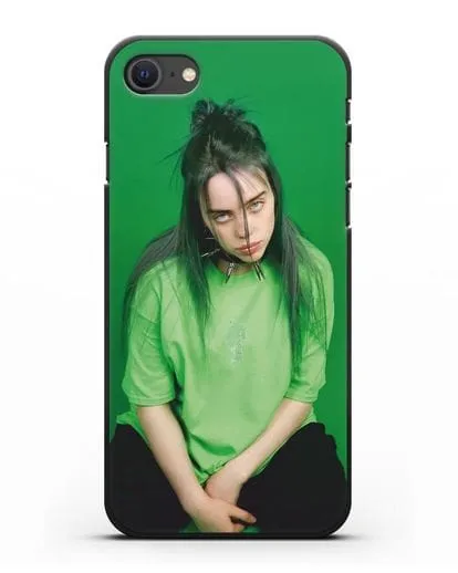 Чехол с фотографией Billie Eilish силиконовый для iPhone SE 2020