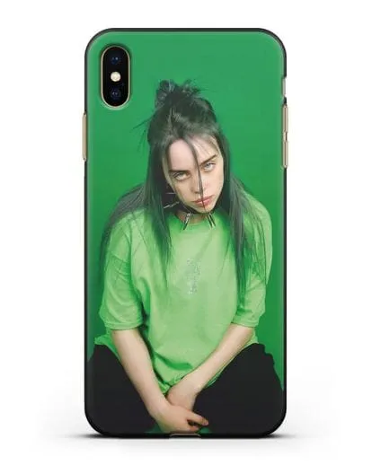 Чехол с фотографией Billie Eilish силиконовый для iPhone XS Max