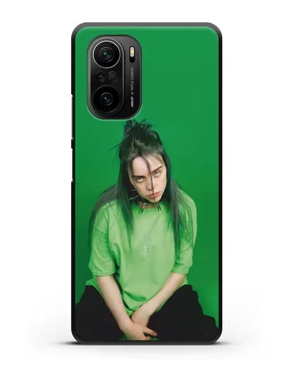 Чехол с фотографией Billie Eilish силиконовый для Xiaomi Poco F3 Pro