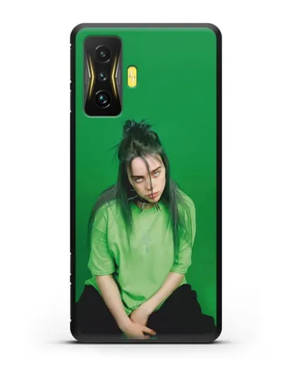 Чехол с фотографией Billie Eilish силиконовый для Xiaomi Poco F4 GT