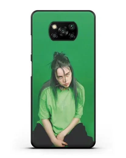 Чехол с фотографией Billie Eilish силиконовый для Xiaomi Poco X3