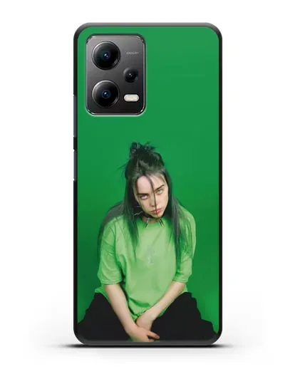 Чехол с фотографией Billie Eilish силиконовый для Xiaomi Poco X5