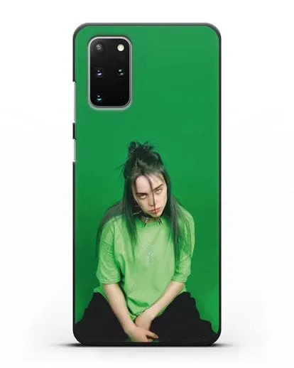 Чехол с фотографией Billie Eilish силиконовый для Samsung Galaxy S20 Plus [SM-G985F]