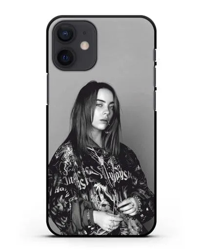 Чехол с картинкой Billie Eilish силиконовый для iPhone 12 mini