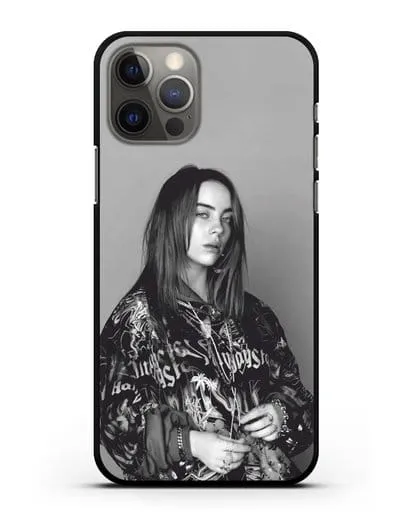 Чехол с картинкой Billie Eilish силиконовый для iPhone 12 Pro