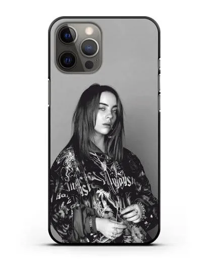 Чехол с картинкой Billie Eilish силиконовый для iPhone 12 Pro Max