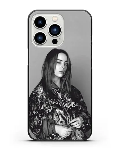 Чехол с картинкой Billie Eilish силиконовый для iPhone 13 Pro