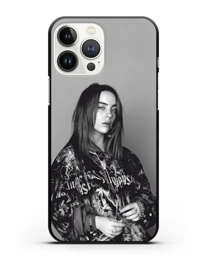 Чехол с картинкой Billie Eilish силиконовый для iPhone 13 Pro Max