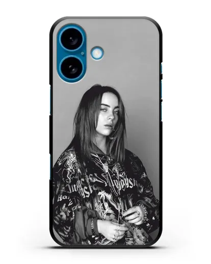 Чехол с картинкой Billie Eilish силиконовый для iPhone 16