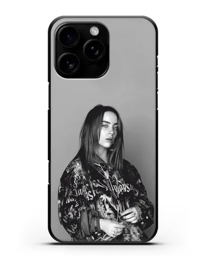 Чехол с картинкой Billie Eilish силиконовый для iPhone 16 Pro Max