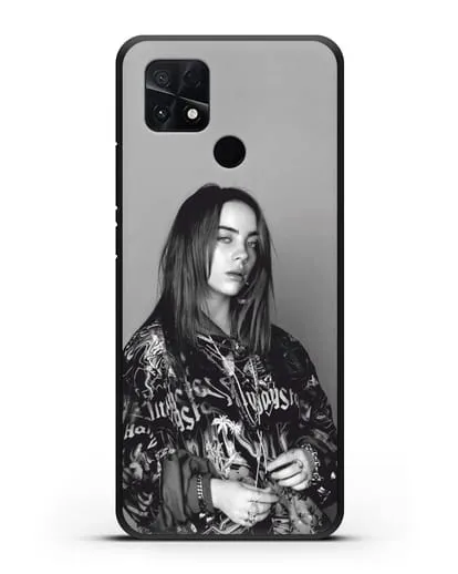 Чехол с картинкой Billie Eilish силиконовый для Xiaomi Poco C40