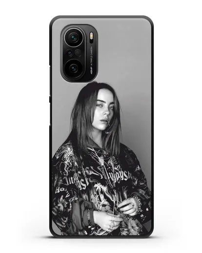 Чехол с картинкой Billie Eilish силиконовый для Xiaomi Poco F3 Pro