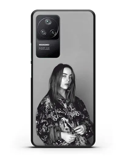 Чехол с картинкой Billie Eilish силиконовый для Xiaomi Poco F4