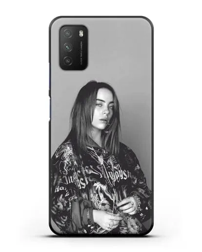 Чехол с картинкой Billie Eilish силиконовый для Xiaomi Poco M3