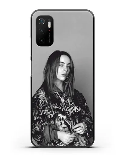 Чехол с картинкой Billie Eilish силиконовый для Xiaomi Poco M3 Pro