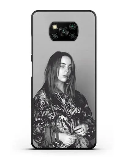 Чехол с картинкой Billie Eilish силиконовый для Xiaomi Poco X3
