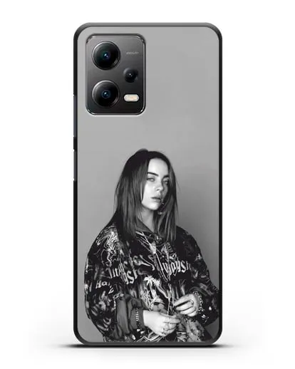 Чехол с картинкой Billie Eilish силиконовый для Xiaomi Poco X5