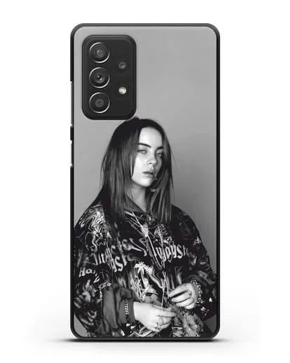 Чехол с картинкой Billie Eilish силиконовый для Samsung Galaxy A53