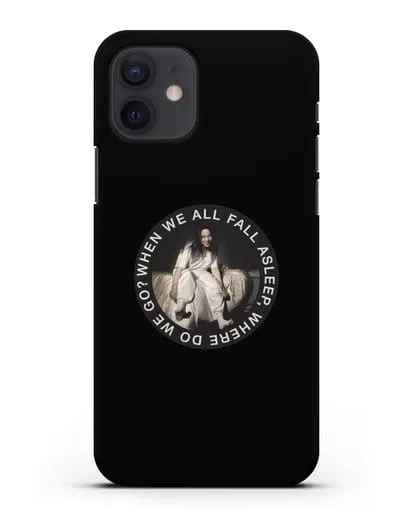 Чехол с изображением Billie Eilish силиконовый для iPhone 12