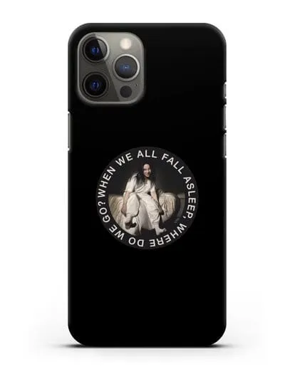 Чехол с изображением Billie Eilish силиконовый для iPhone 12 Pro Max